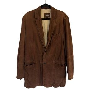 Cole Haan Goatskin Suede blazer- VTG